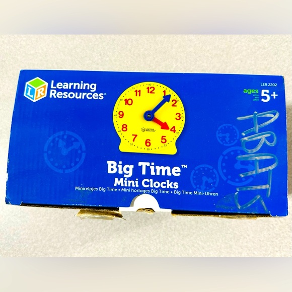 Big Time Mini Clocks (Set of 8) - Picture 2 of 5